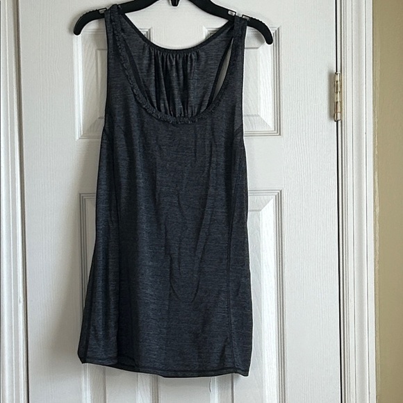 lululemon athletica Tops - Lululemon Athletica Charcoal Tank Top Size 6